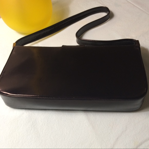 Stuart Weitzman Patent Leather Shoulder Bag - Picture 6 of 8